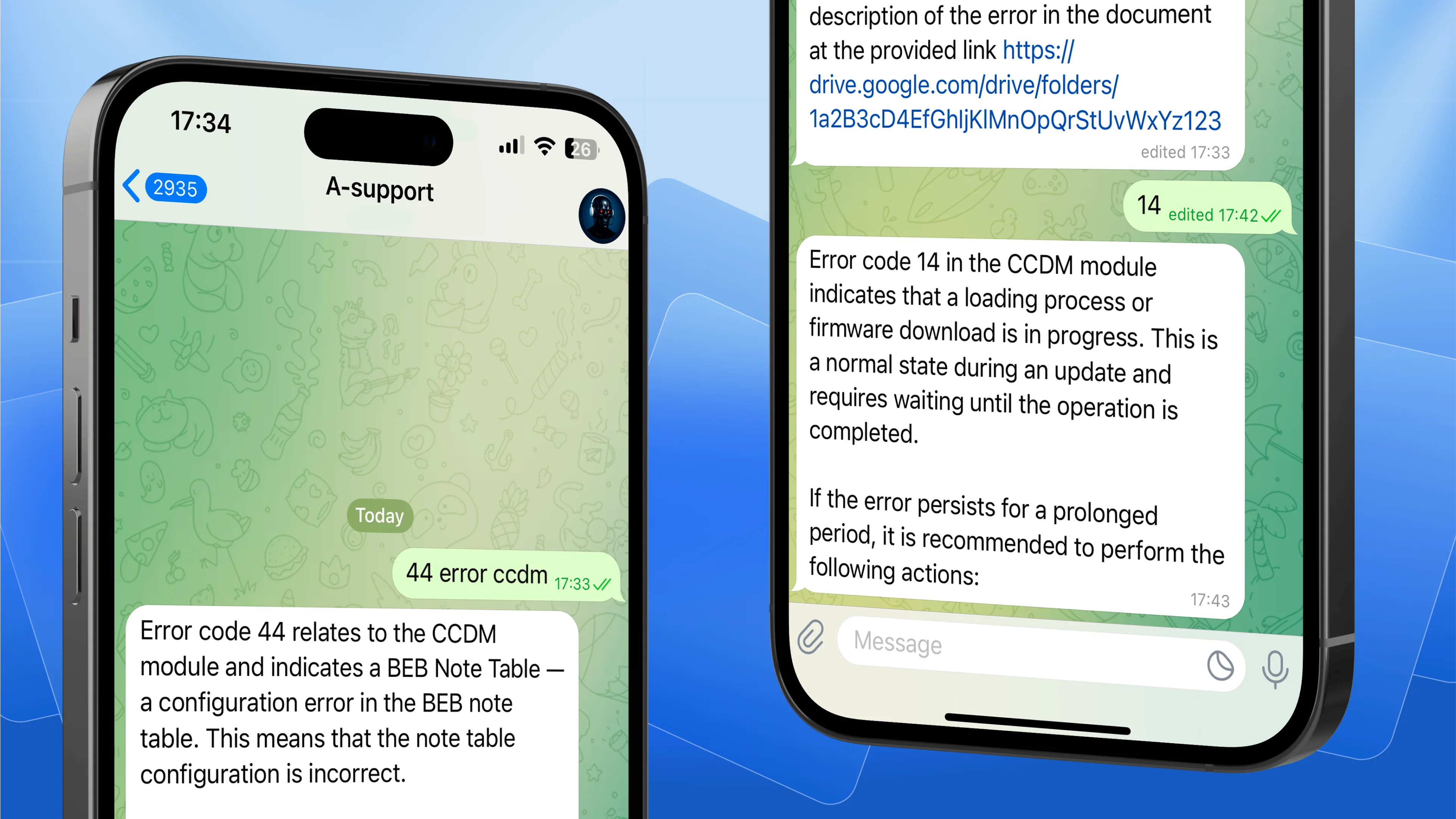 Case banner (mobile version)