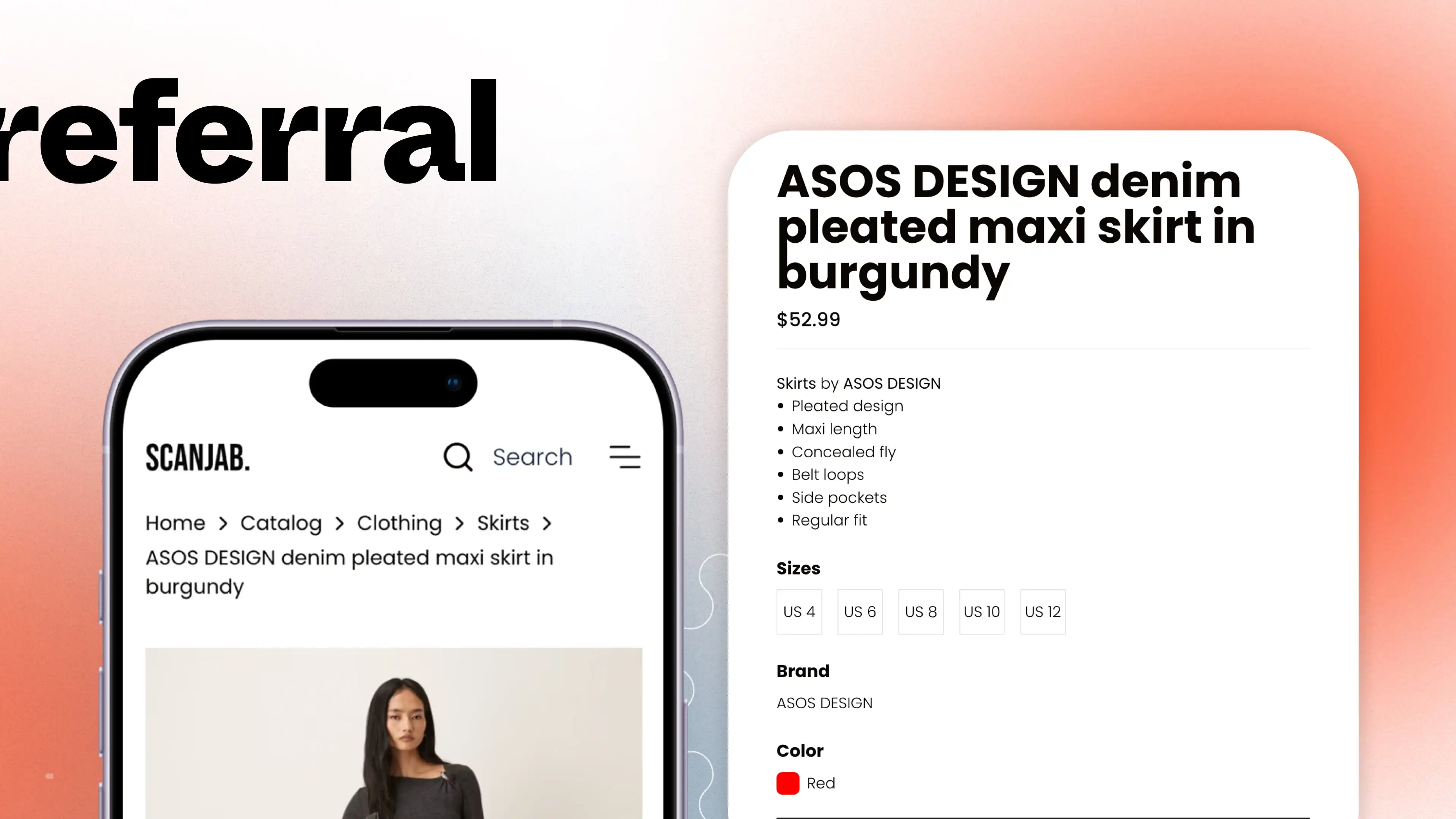 Case banner (mobile version)